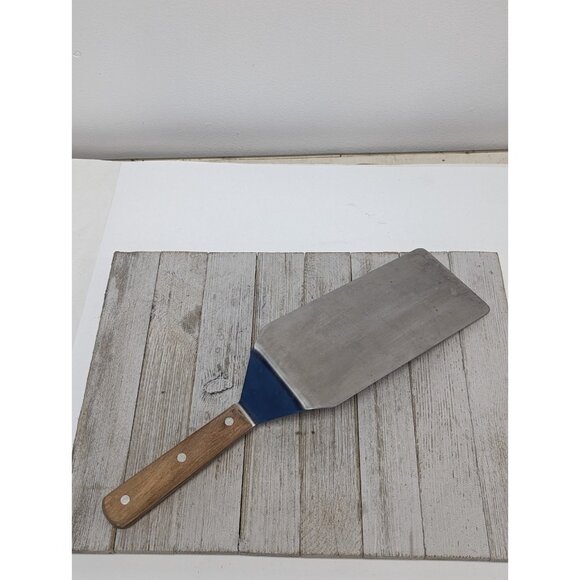 Mundial ZO 4689L Stainless Steel Spatula 15-3/4"L x 4"W Turner Flipper Heavy - Picture 2 of 16
